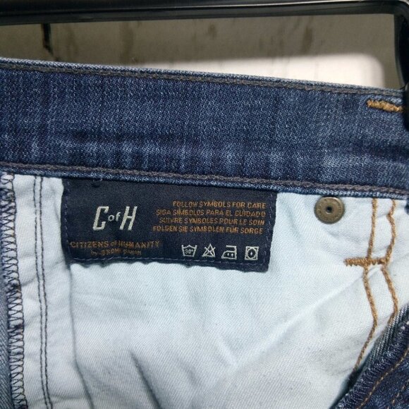 C of H Women's Button Straight Leg Blue Jeans - Picture 12 of 12